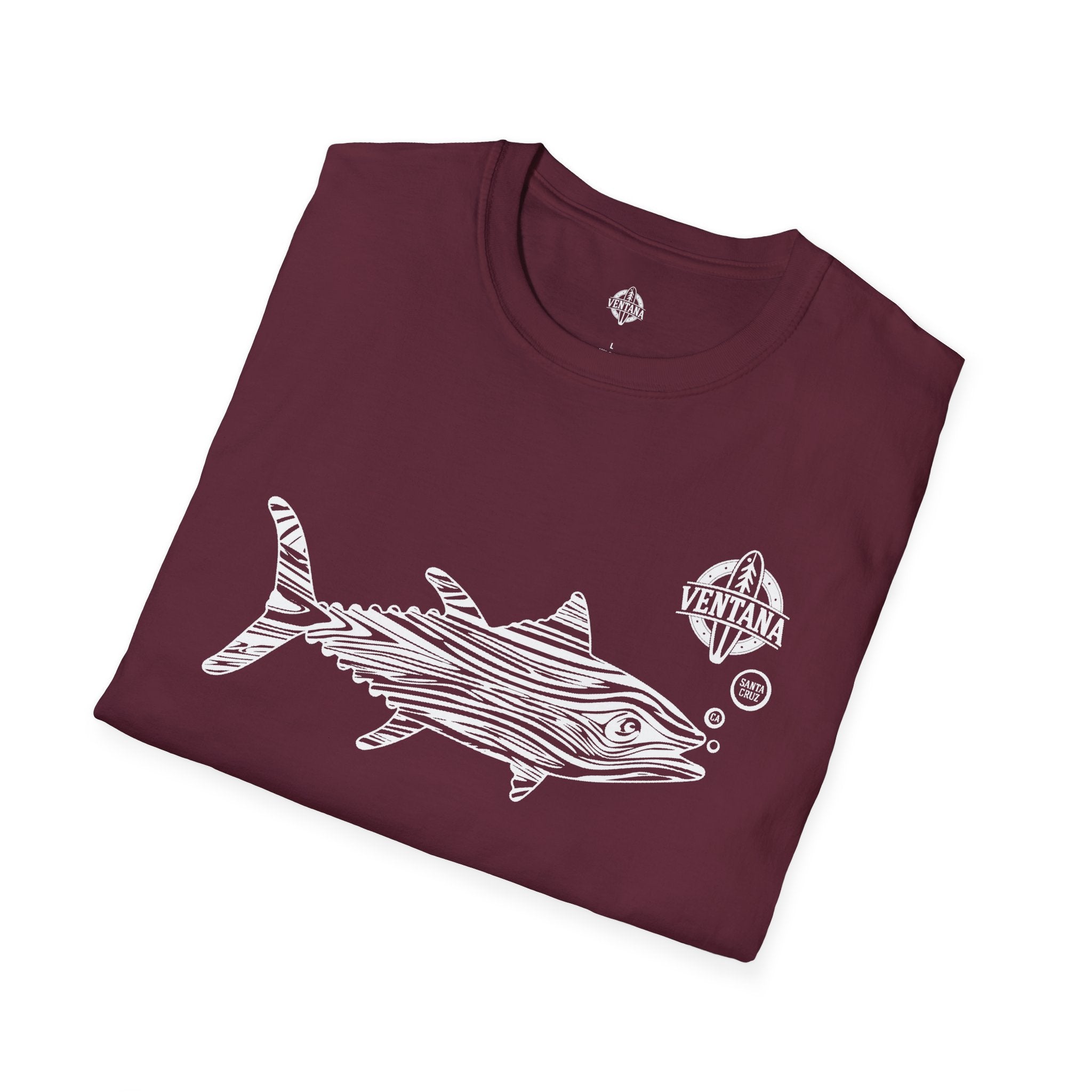 Ventana Wooden Tuna Unisex - Soft Style U.S. Cotton T-Shirt