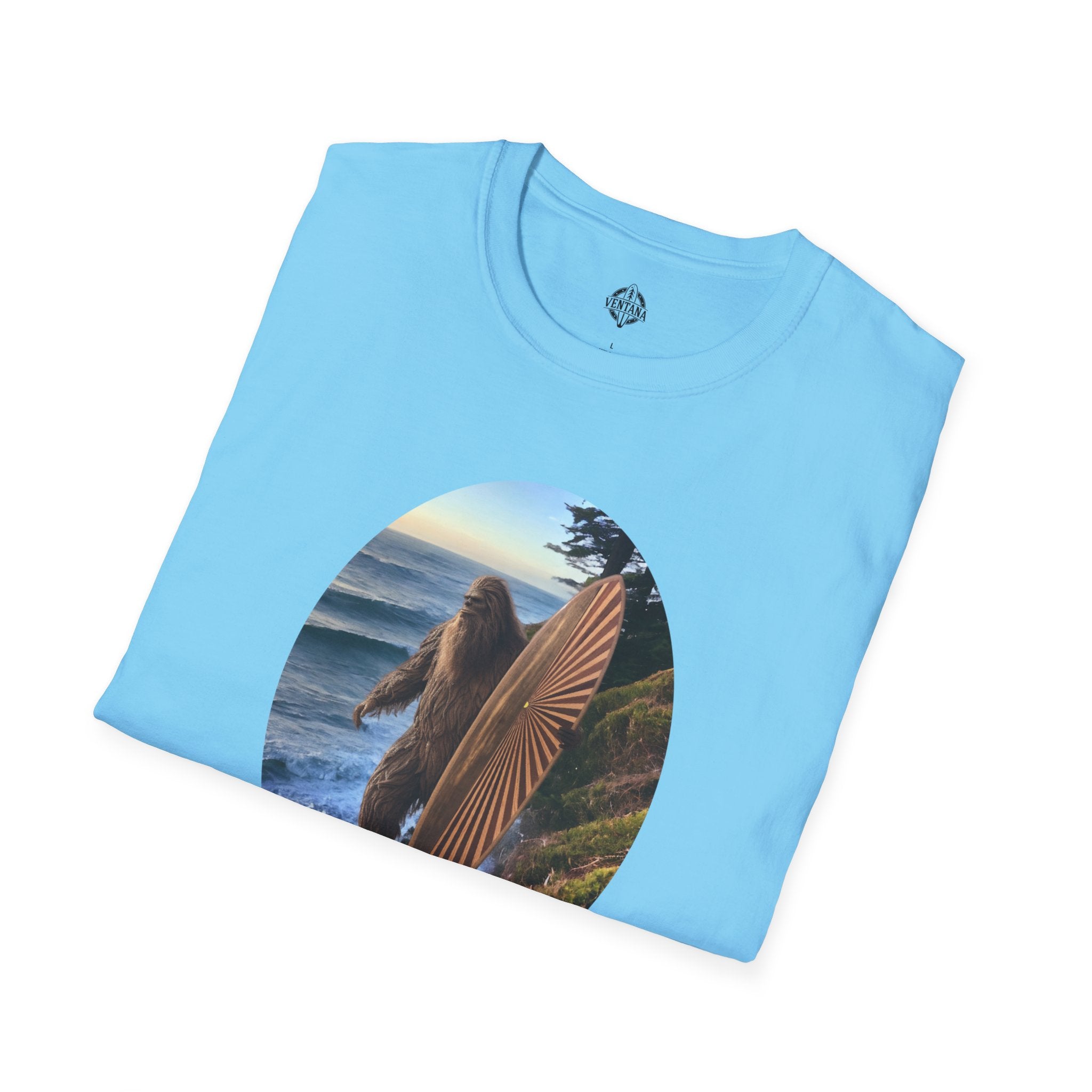 Ventana Real Surfsquatch Unisex - U.S. Cotton T-Shirt