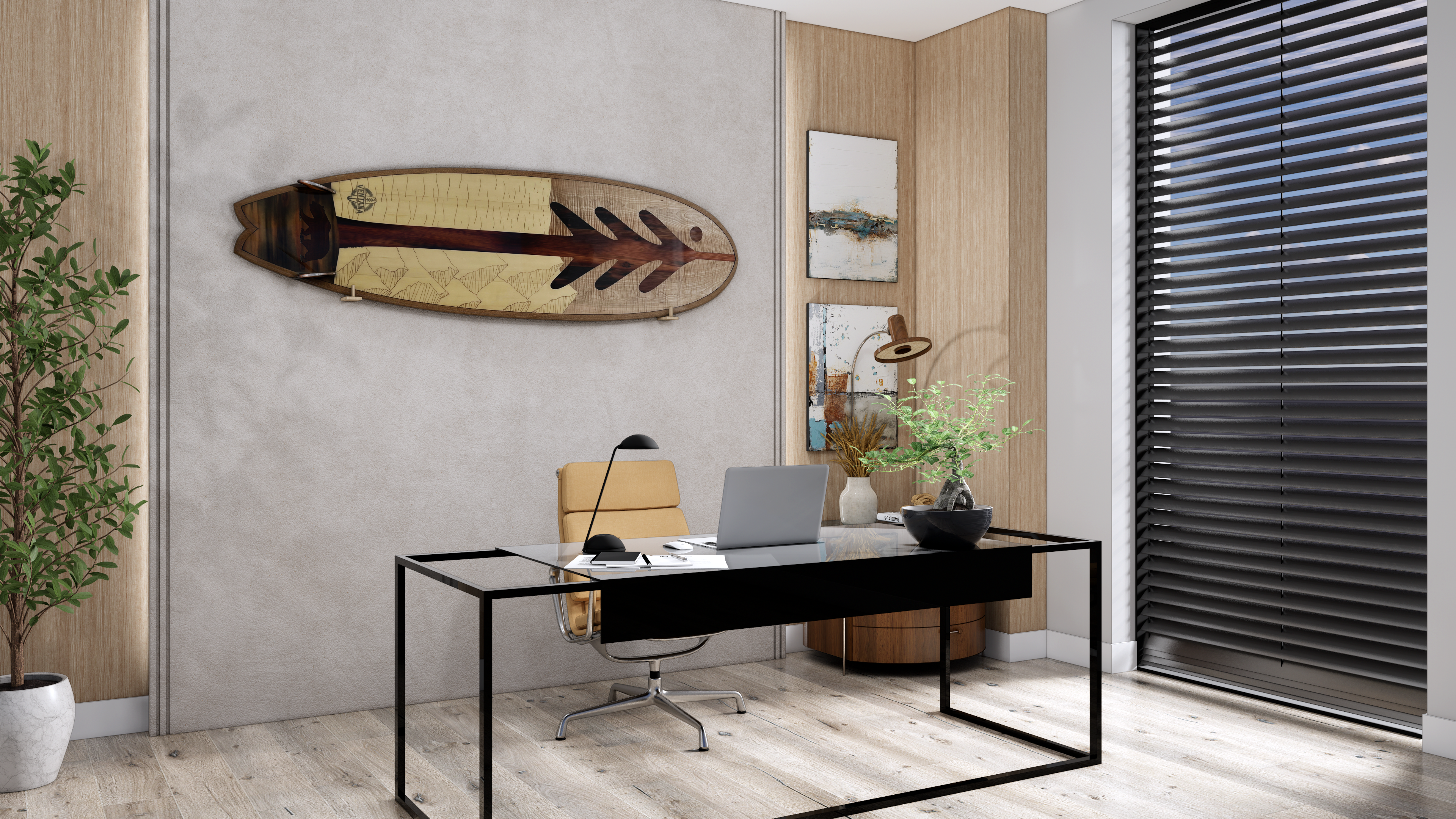 Ventana Rooms & Spaces - FREE 3D Surfboard & Graphic Files
