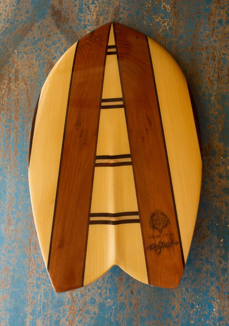 Aquarium Red Rose Fish Handplane-Ventana Surfboards & Supplies