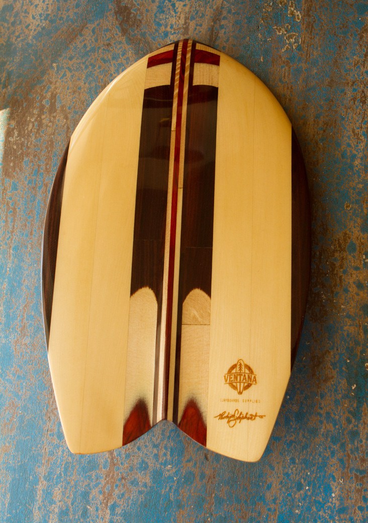 Aquarium Rosy Tips Fish Handplane-Ventana Surfboards & Supplies