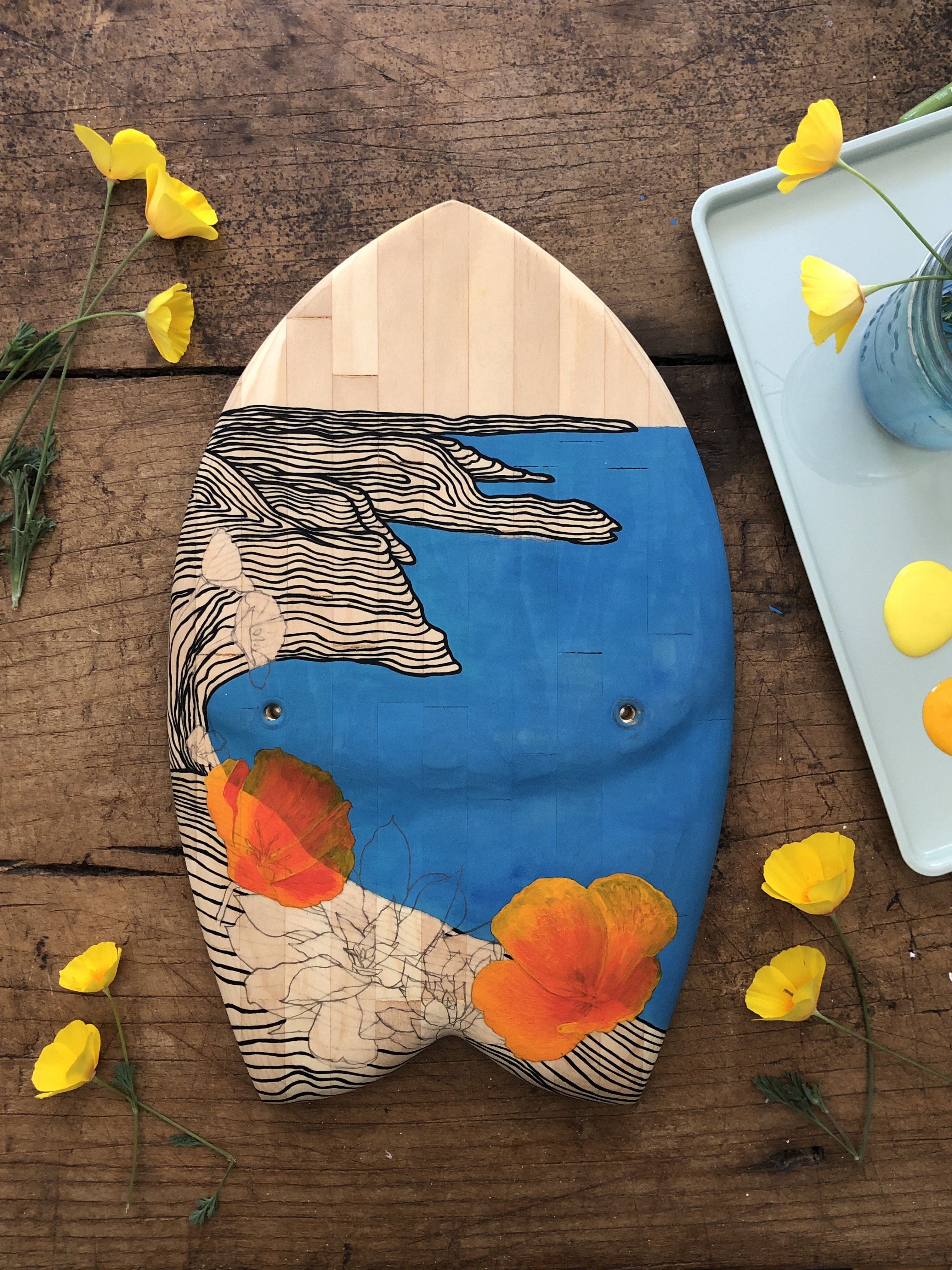 Line & Paper Santa Cruz Handplane