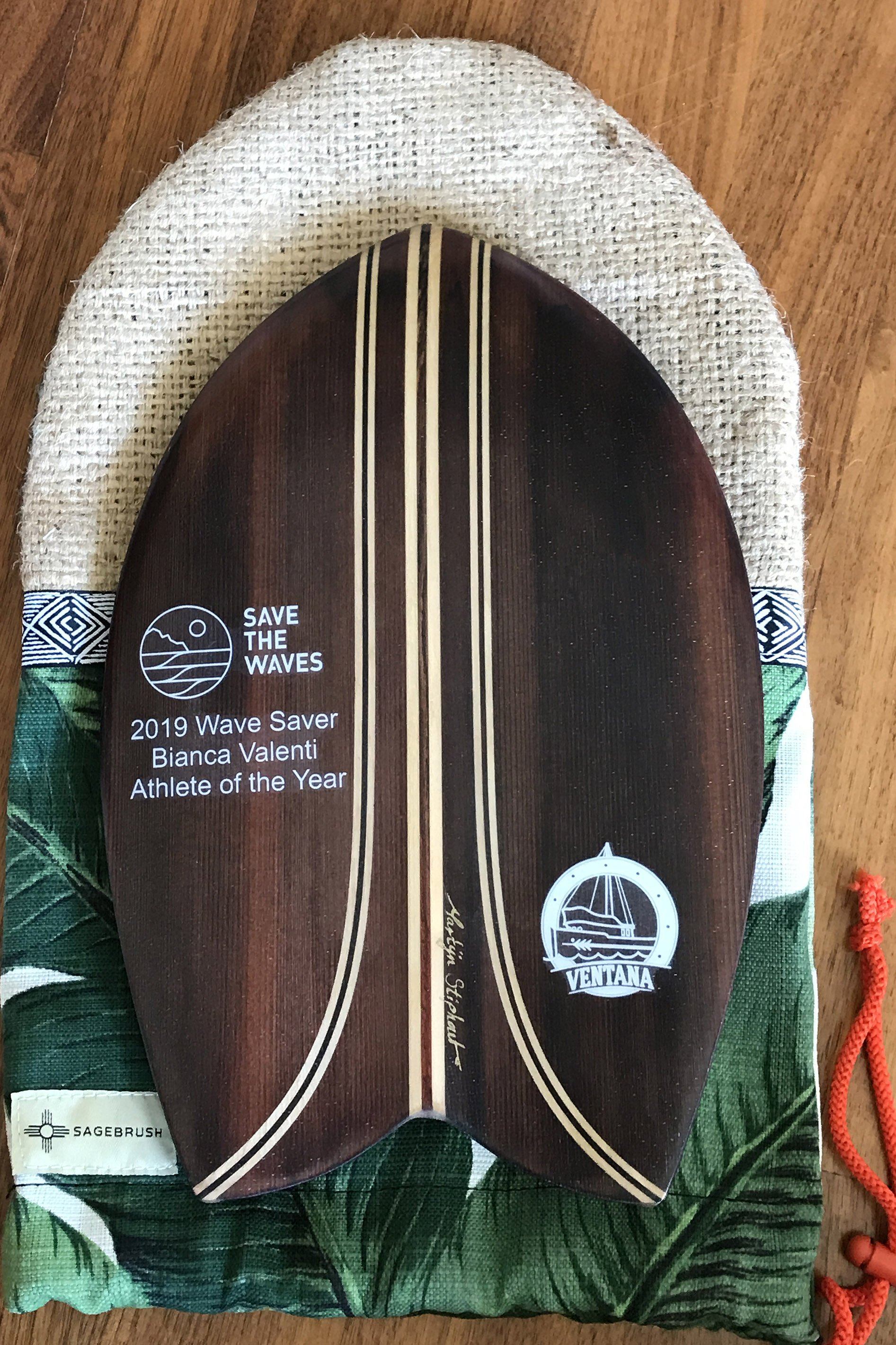 Handplane - Save The Waves "Wave Saver" Award Handplanes