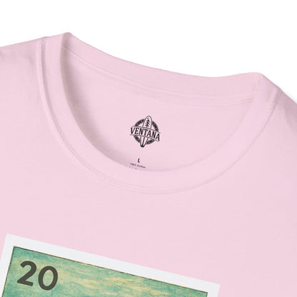 Octopus Lotería Unisex - Soft Style U.S. Cotton T-Shirt (El Pulpo)