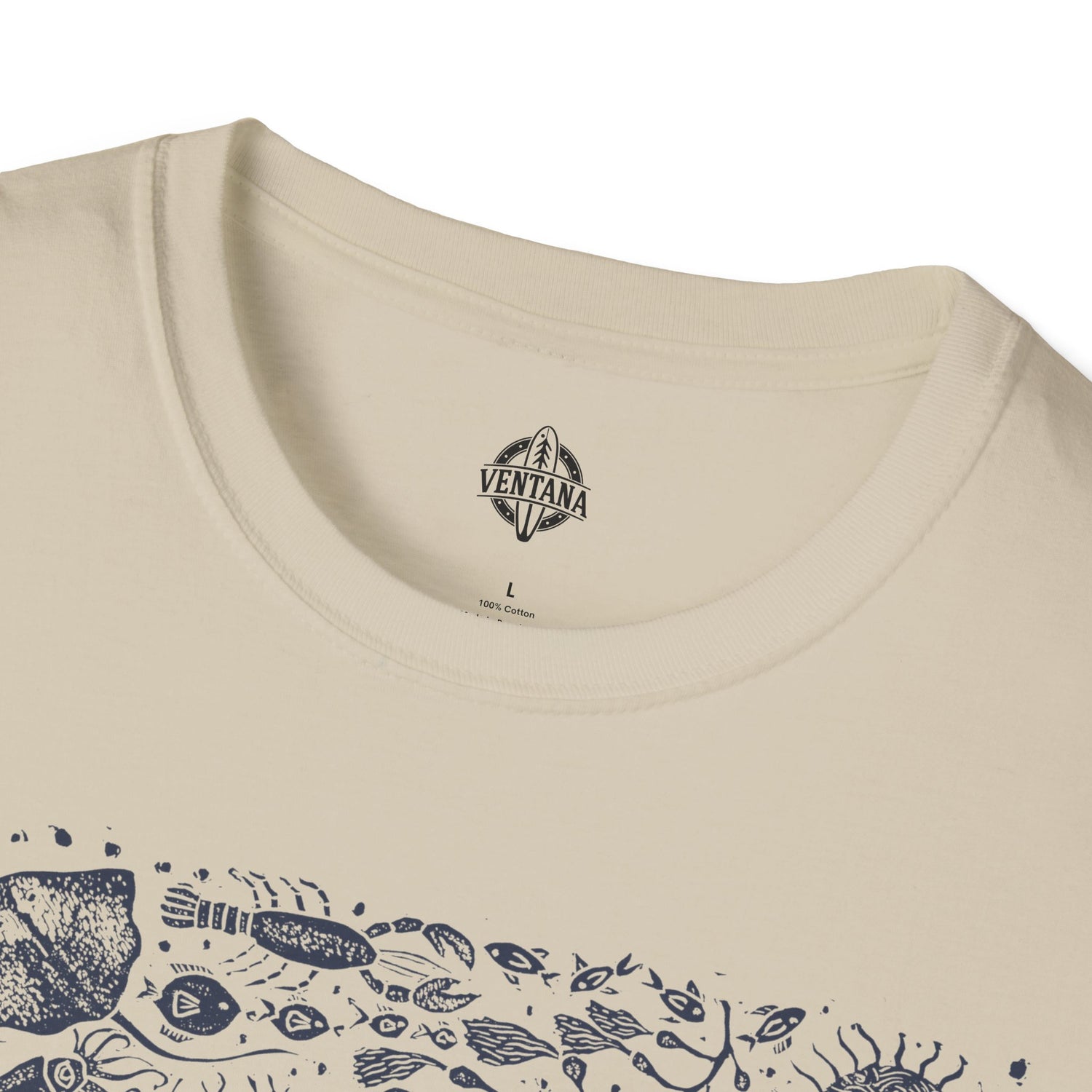Ventana Marine Life by Lili Arnold Unisex - Soft Style U.S. Cotton T-Shirt