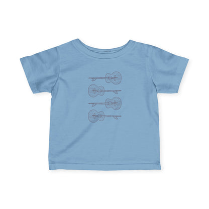 Ventana Santa Cruz Guitar Collab - Infant 100% Cotton T-Shirt