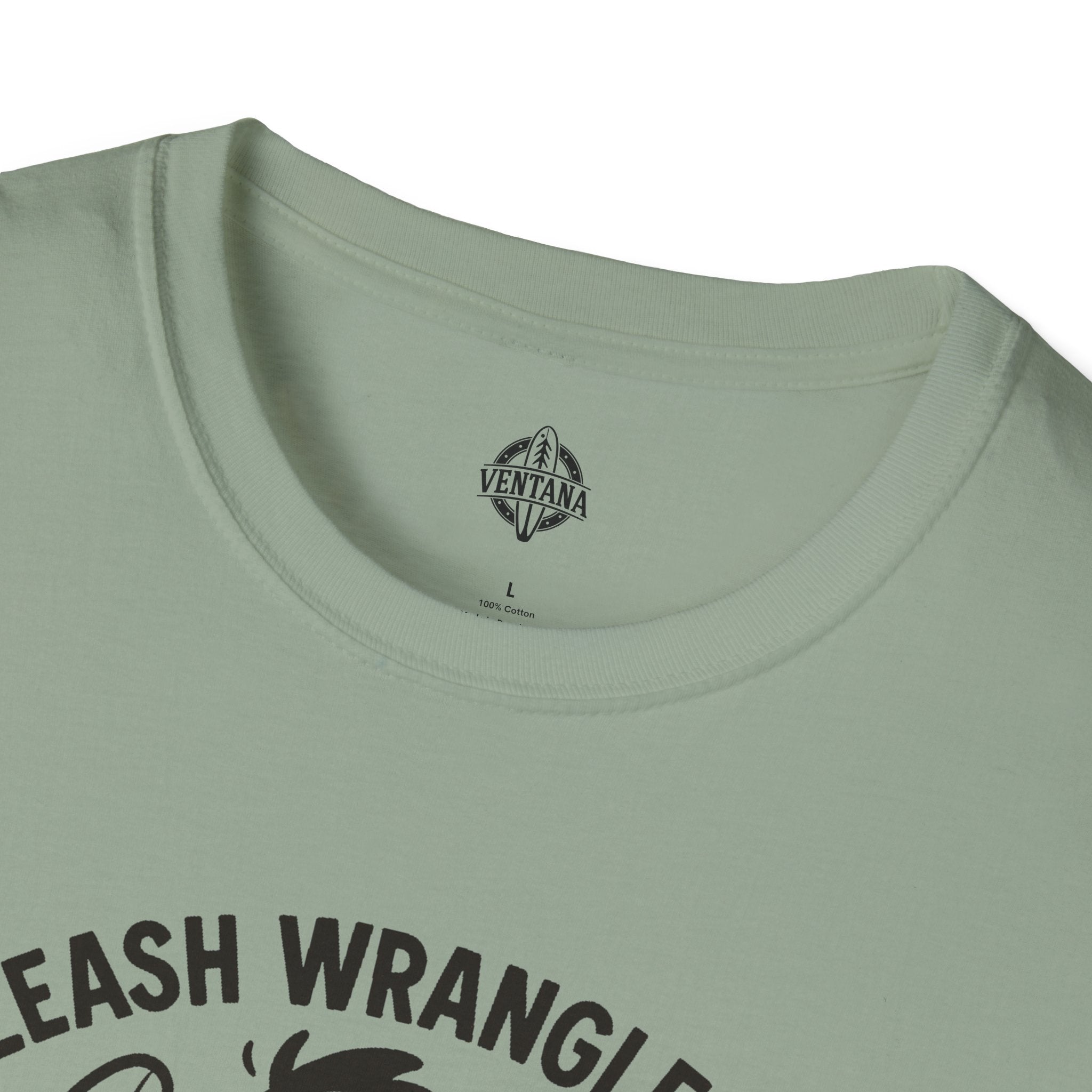 Leash Wranglers Surf Team Unisex - Soft Style U.S. Cotton T-Shirt