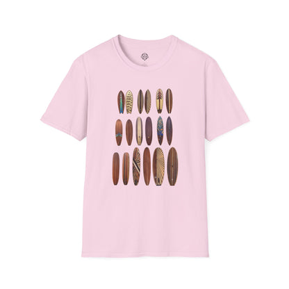 Ventana Wooden Surfboards Unisex - Soft Style U.S. Cotton T-Shirt