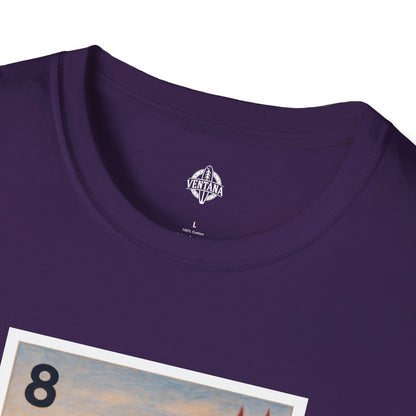 Sea Otter Lotería Unisex - Soft Style U.S. Cotton T-Shirt (La Nutria)