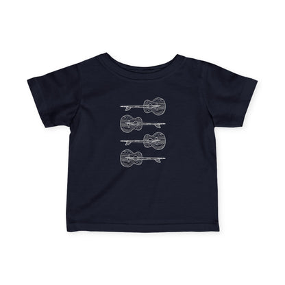 Ventana Santa Cruz Guitar Collab - Infant 100% Cotton T-Shirt