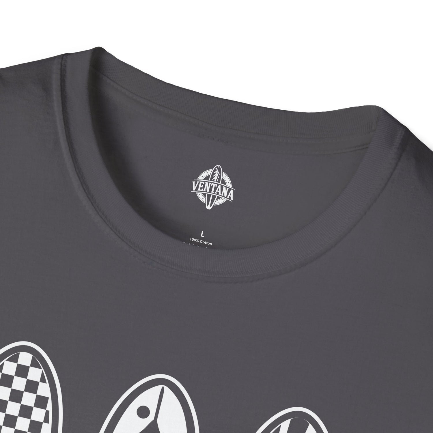 Ventana Three Board Unisex - Soft Style U.S. Cotton T-Shirt