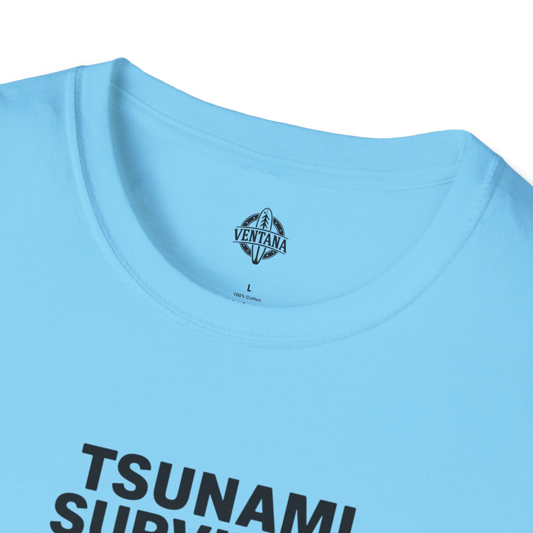 Tsunami Survivor Unisex - Soft Style U.S. Cotton T-Shirt