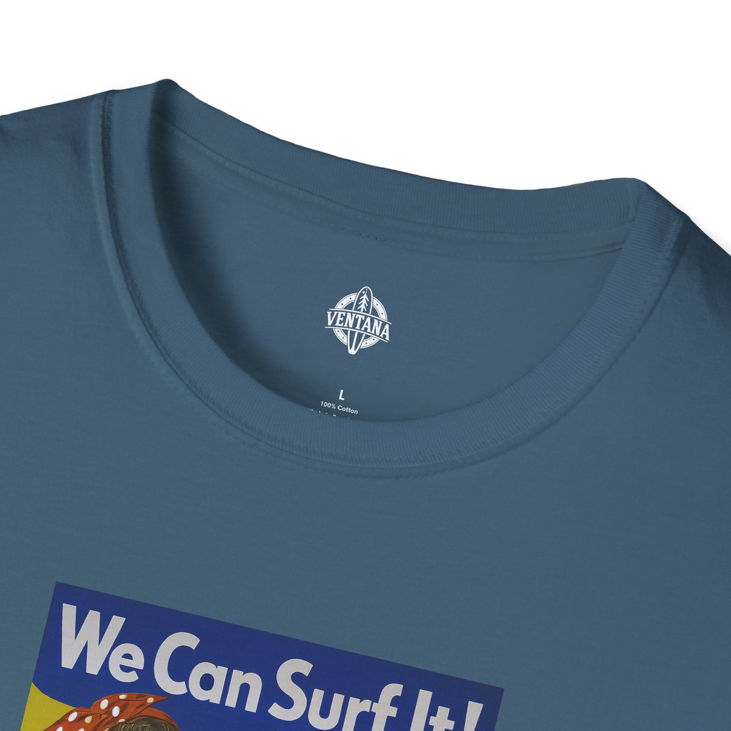 Rosie the Surfer Unisex - Soft Style U.S. Cotton T-Shirt