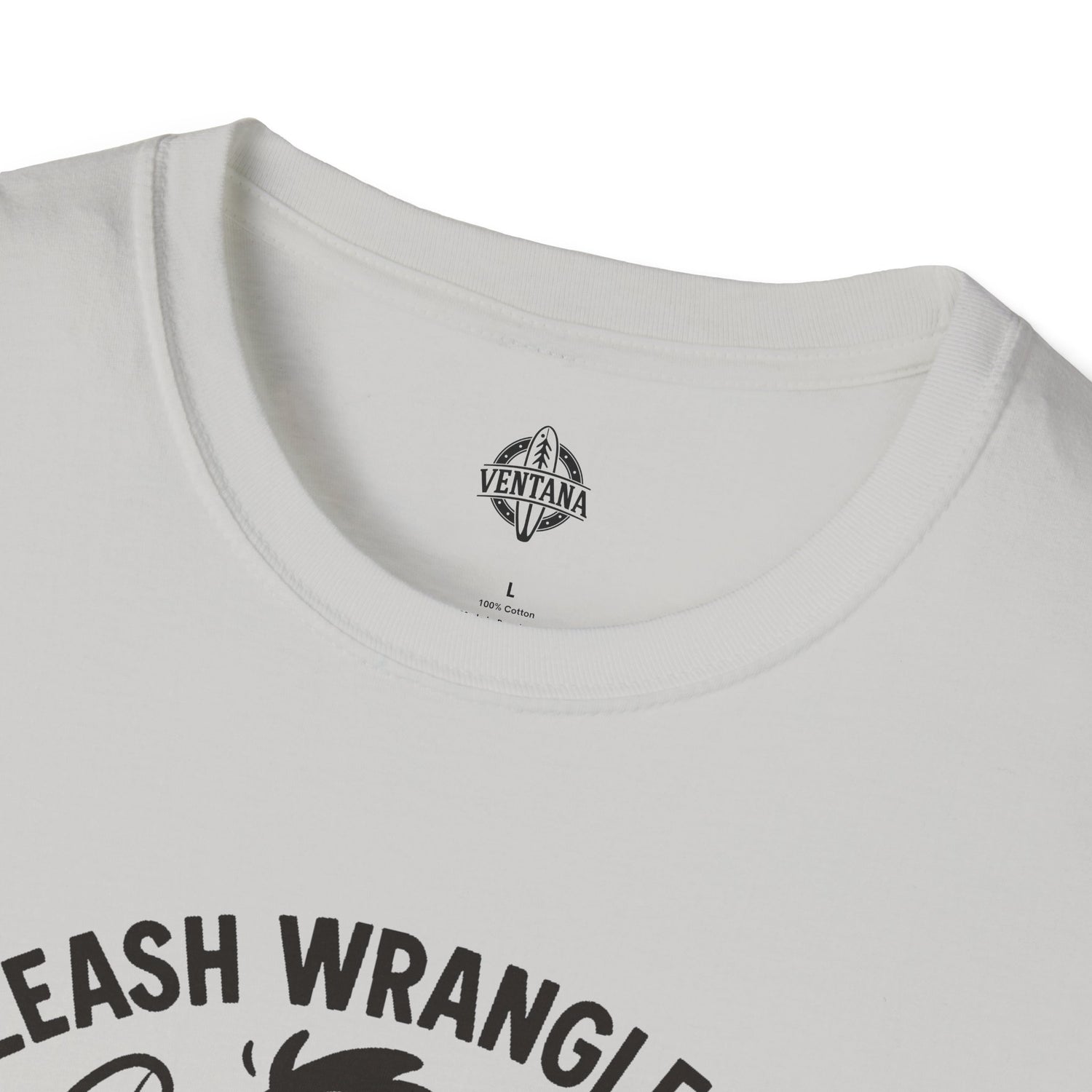 Leash Wranglers Surf Team Unisex - Soft Style U.S. Cotton T-Shirt
