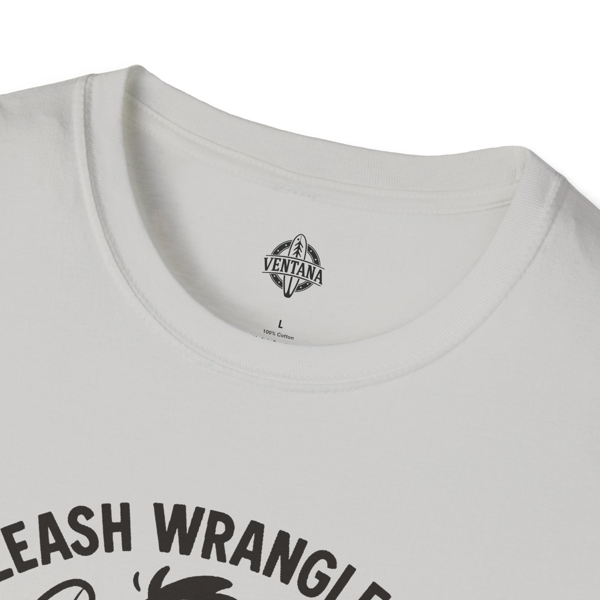 Leash Wranglers Surf Team Unisex - Soft Style U.S. Cotton T-Shirt