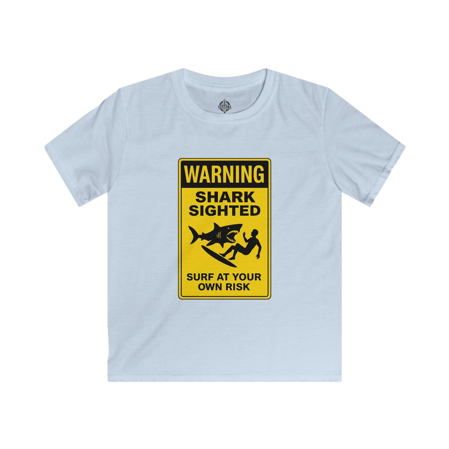 Shark Sighted Kids - Soft Style U.S. Cotton T-Shirt