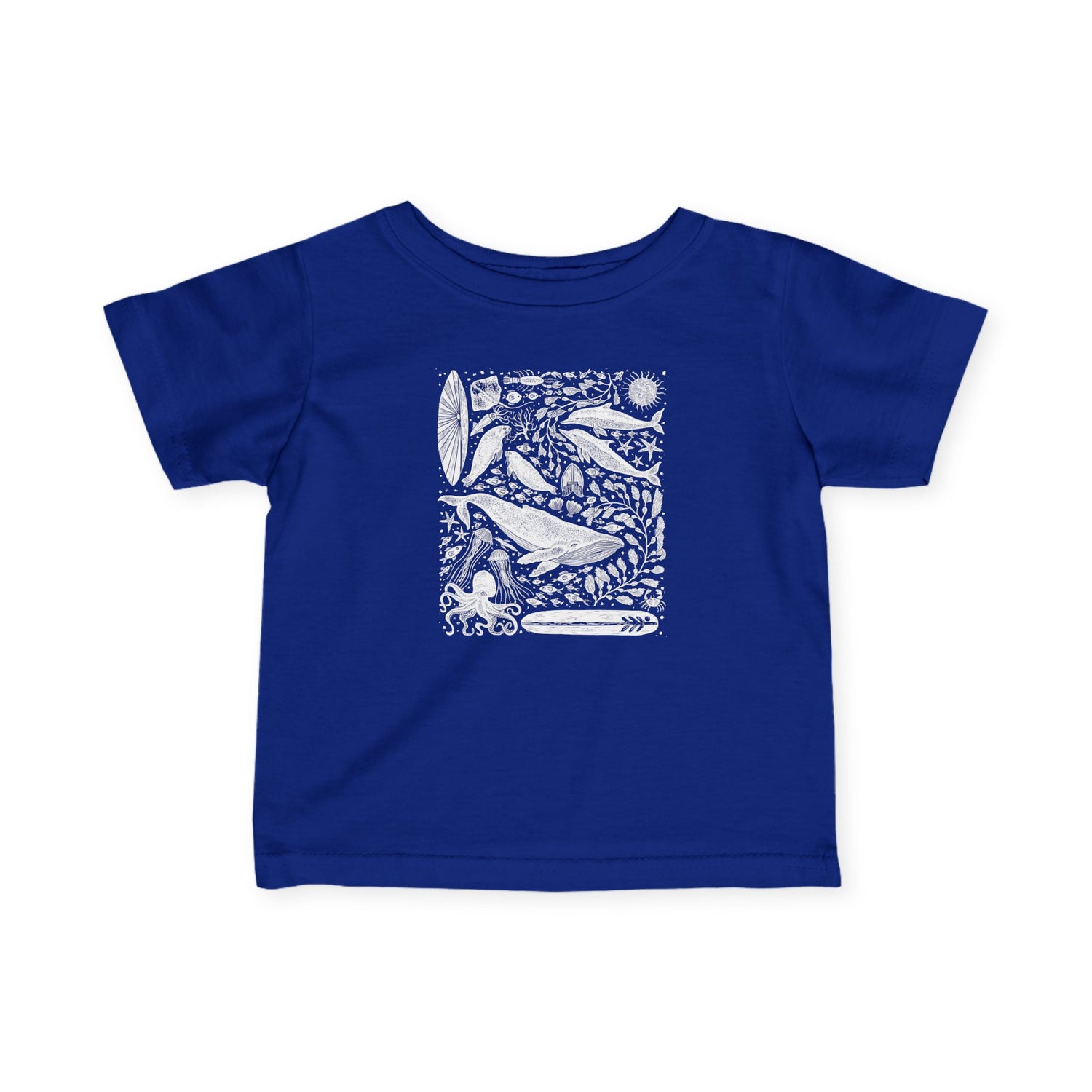 Ventana Marine Life by Lili Arnold - Infant 100% Cotton T-Shirt