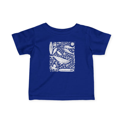 Ventana Marine Life by Lili Arnold - Infant 100% Cotton T-Shirt