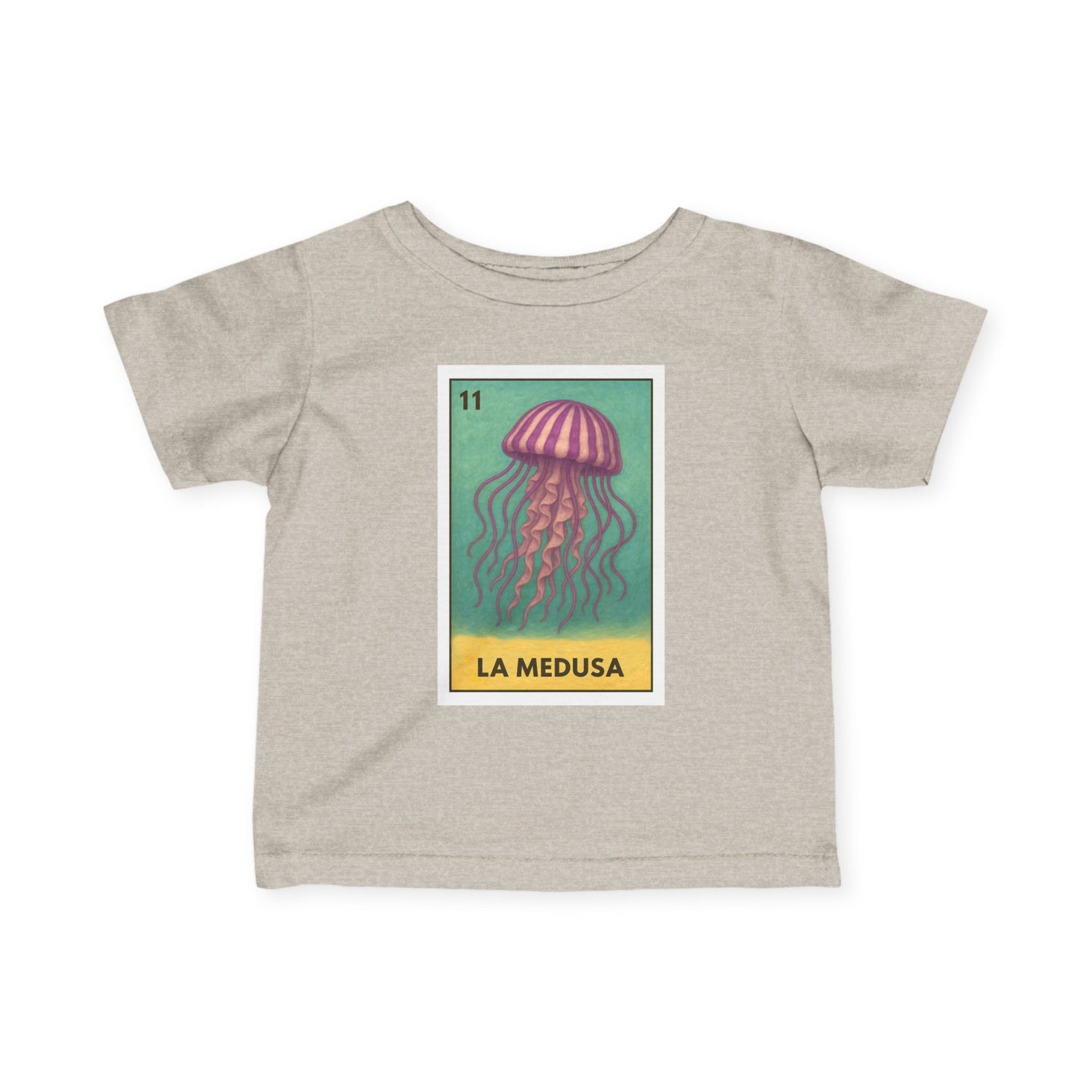 Sea Jelly Lotería - Infant 100% Cotton T-Shirt (La Medusa)