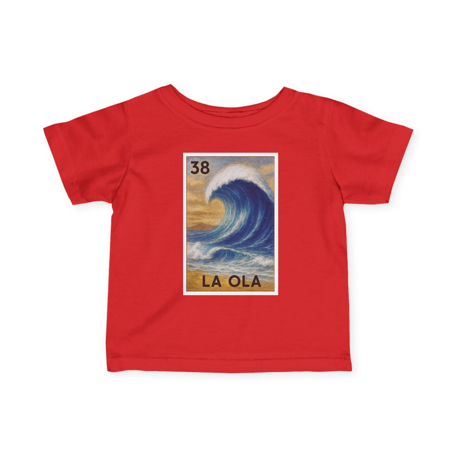 Wave Lotería - Infant 100% Cotton T-Shirt (La Ola)