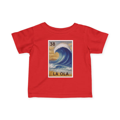 Wave Lotería - Infant 100% Cotton T-Shirt (La Ola)