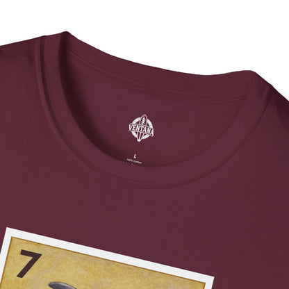 Dolphin Lotería Unisex - Soft Style U.S. Cotton T-Shirt (El Delfín)