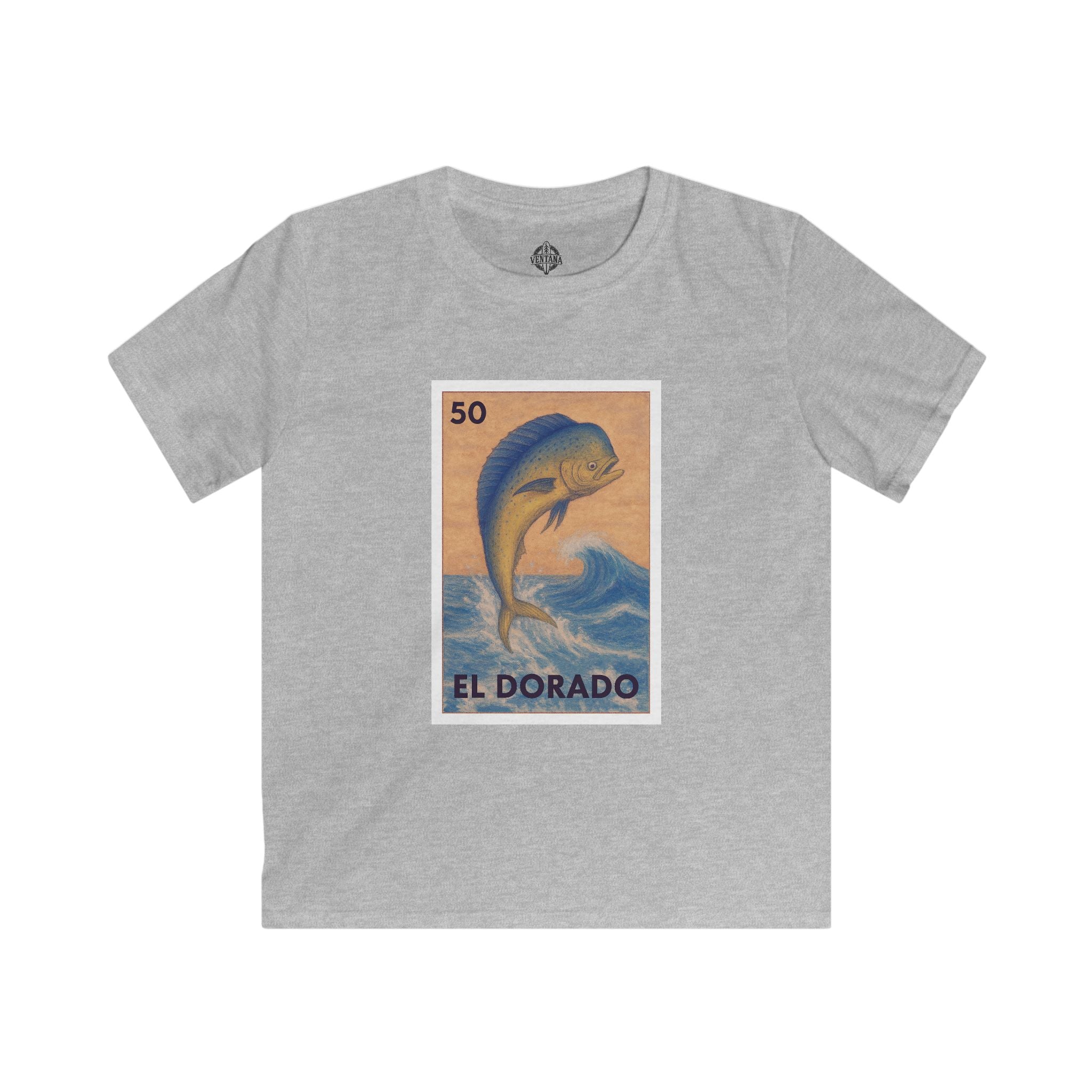 Dorado Lotería Kids - Soft Style U.S. Cotton T-Shirt (El Dorado)