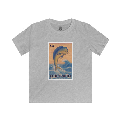 Dorado Lotería Kids - Soft Style U.S. Cotton T-Shirt (El Dorado)