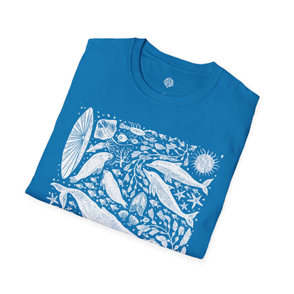 Ventana Marine Life by Lili Arnold Unisex - Soft Style U.S. Cotton T-Shirt