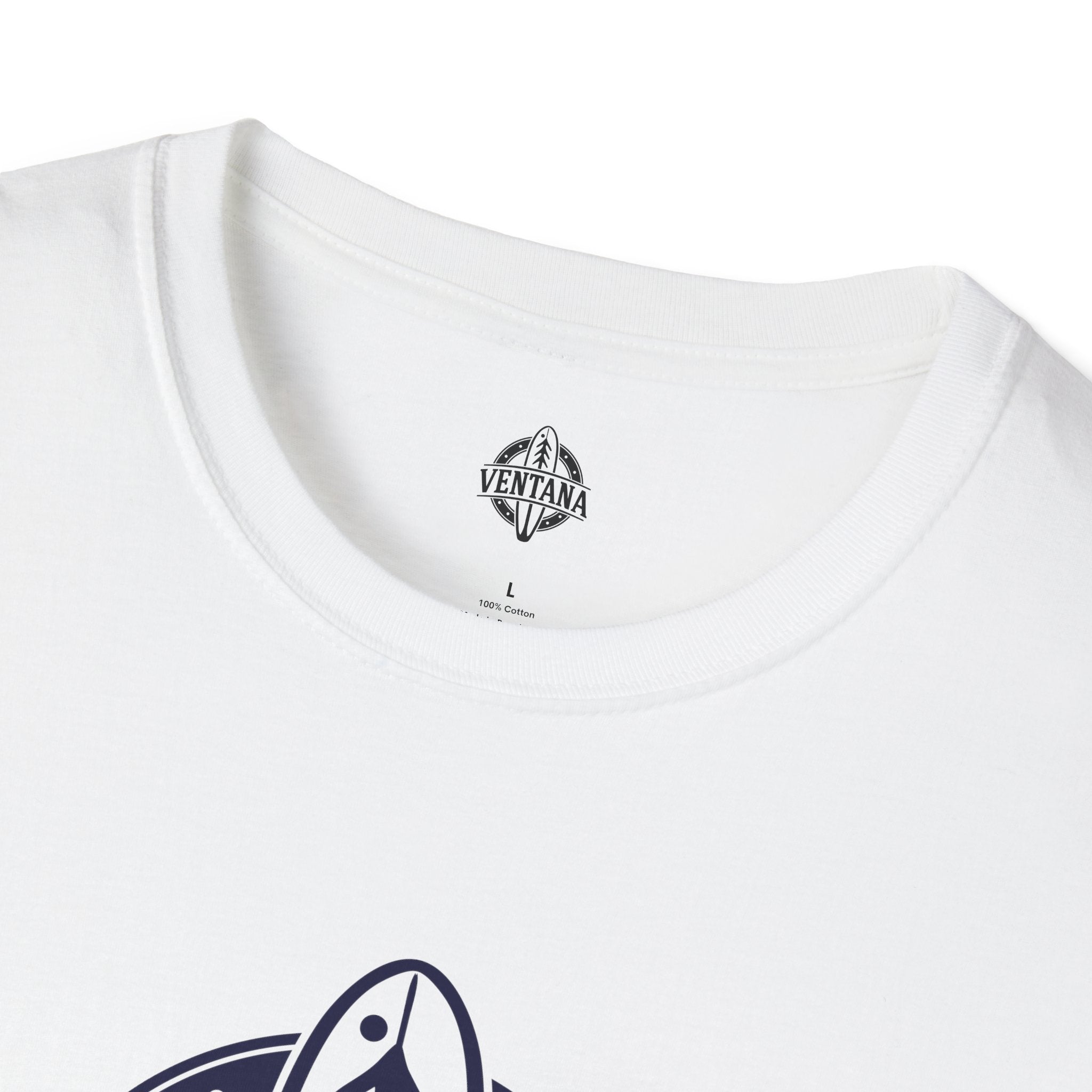 Ventana Treefish Logo Unisex - Soft Style U.S. Cotton T-Shirt