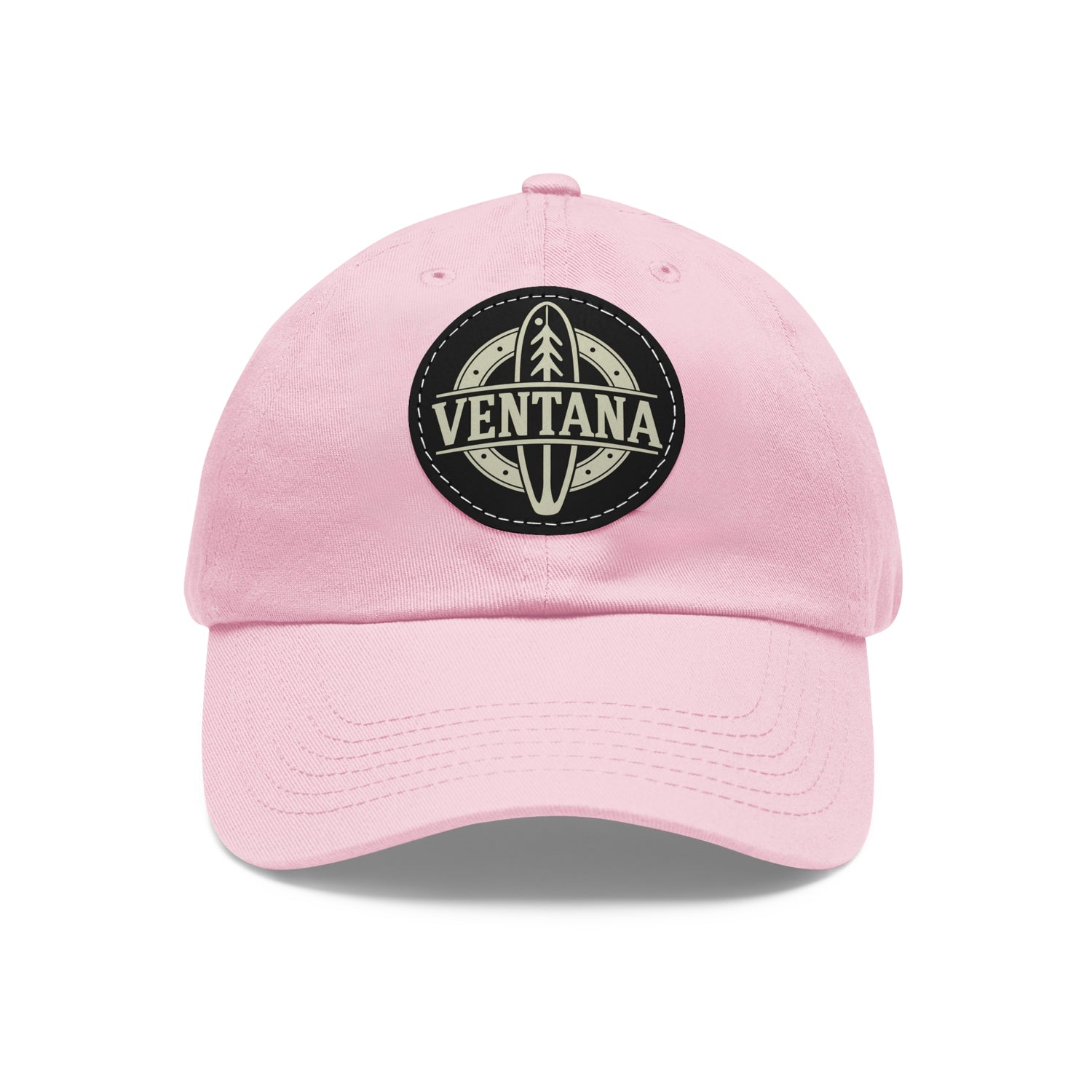 Ventana Treefish Logo Vegan Leather Patch Hat