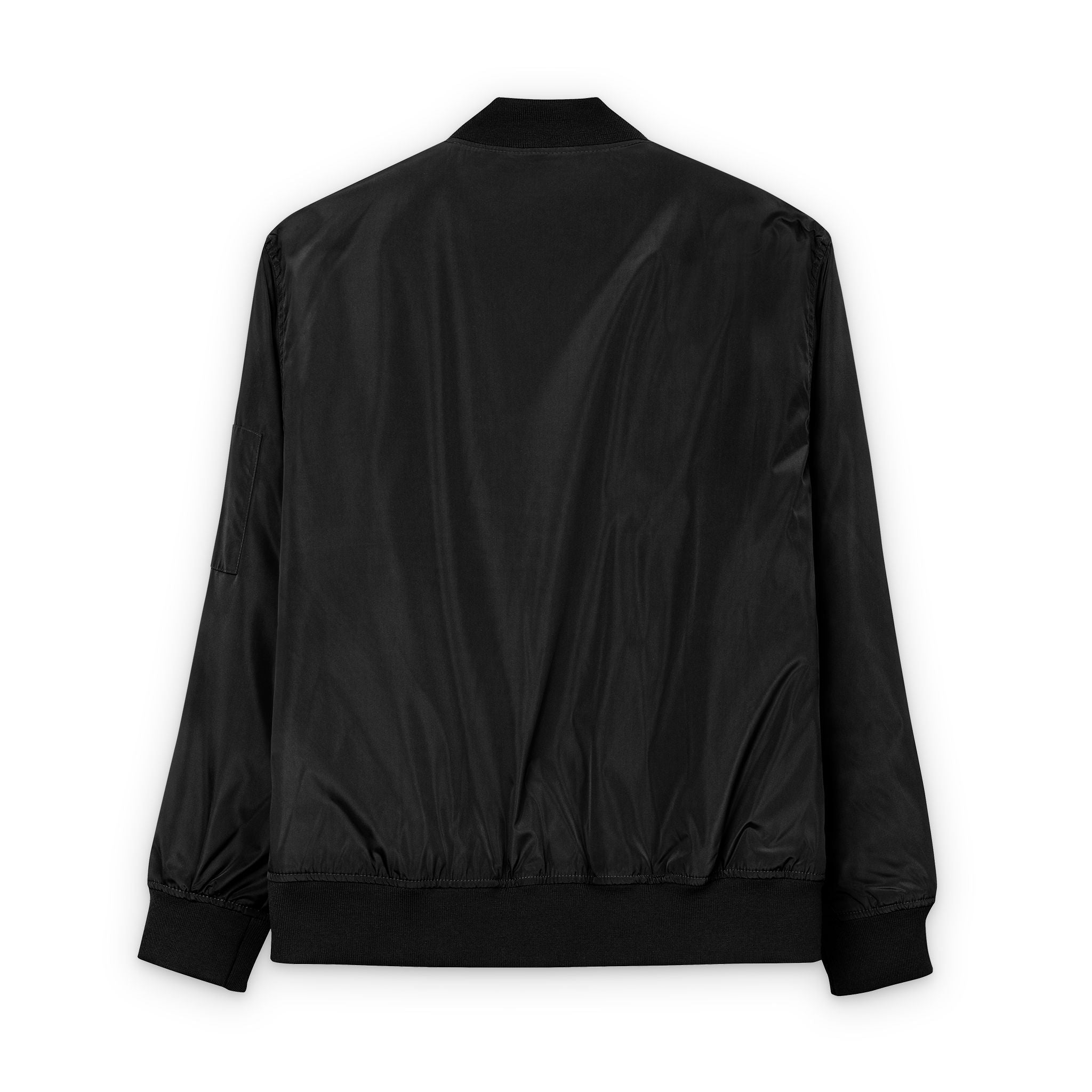 Ventana Three Board Recycled Poly Embroidered Bomber Jacket