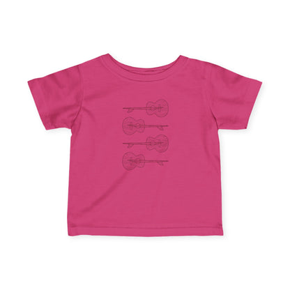 Ventana Santa Cruz Guitar Collab - Infant 100% Cotton T-Shirt