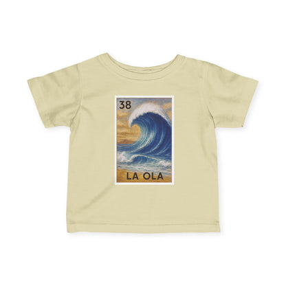 Wave Lotería - Infant 100% Cotton T-Shirt (La Ola)