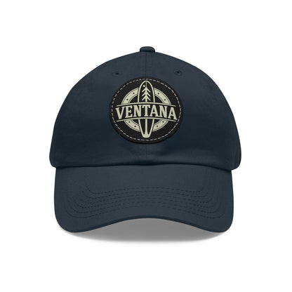 Ventana Treefish Logo Vegan Leather Patch Hat