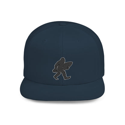 Ventana Surfsquatch Embroidered Flat Bill Snapback Hat