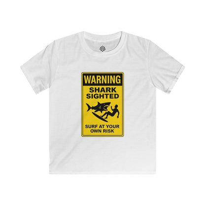 Shark Sighted Kids - Soft Style U.S. Cotton T-Shirt