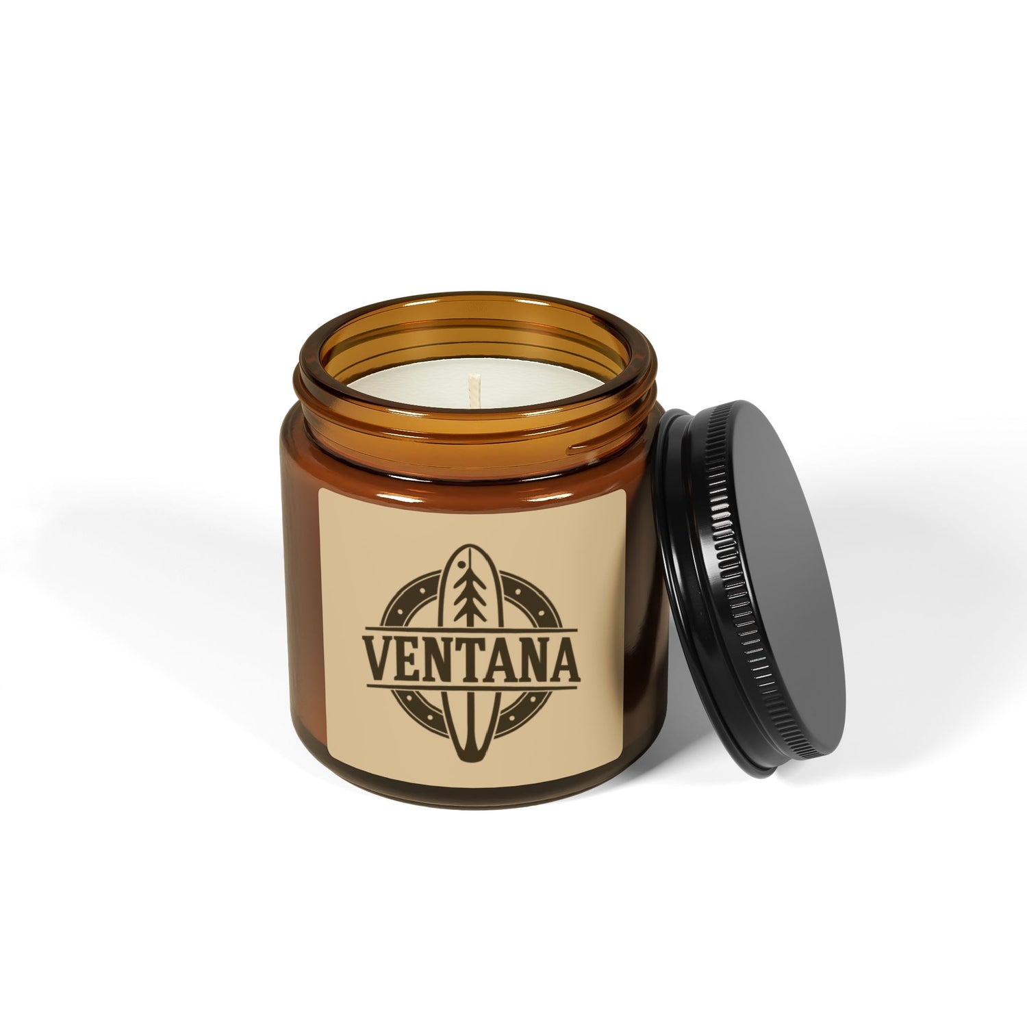 Ventana Treefish Logo - Scented Soy Candle