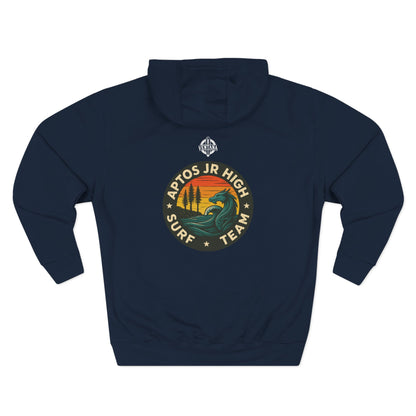 Aptos Junior High Surf Team Unisex - Pull-Over Cotton Blend Fleece Hoodie