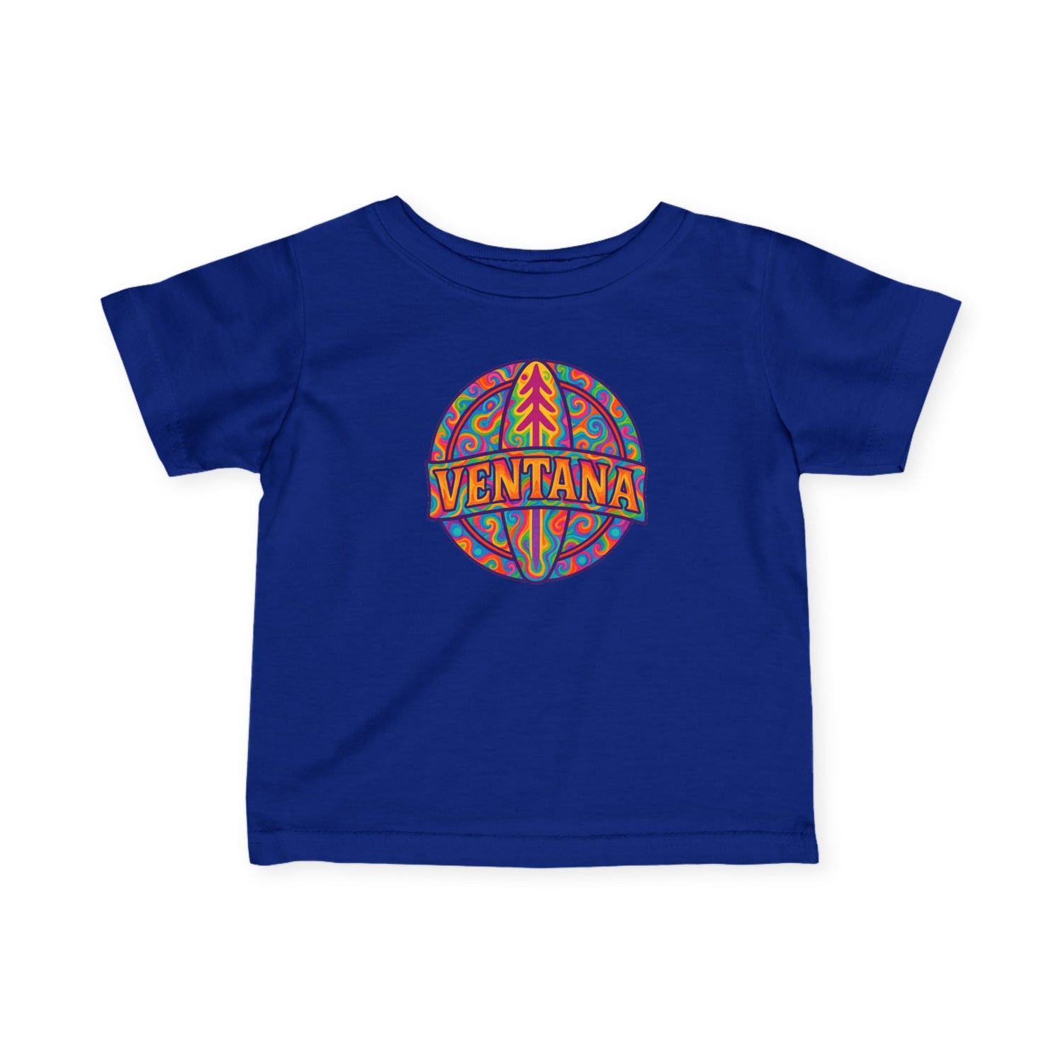 Ventana Psychedelic Treefish Logo - Infant 100% Cotton T-Shirt