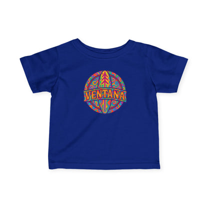 Ventana Psychedelic Treefish Logo - Infant 100% Cotton T-Shirt
