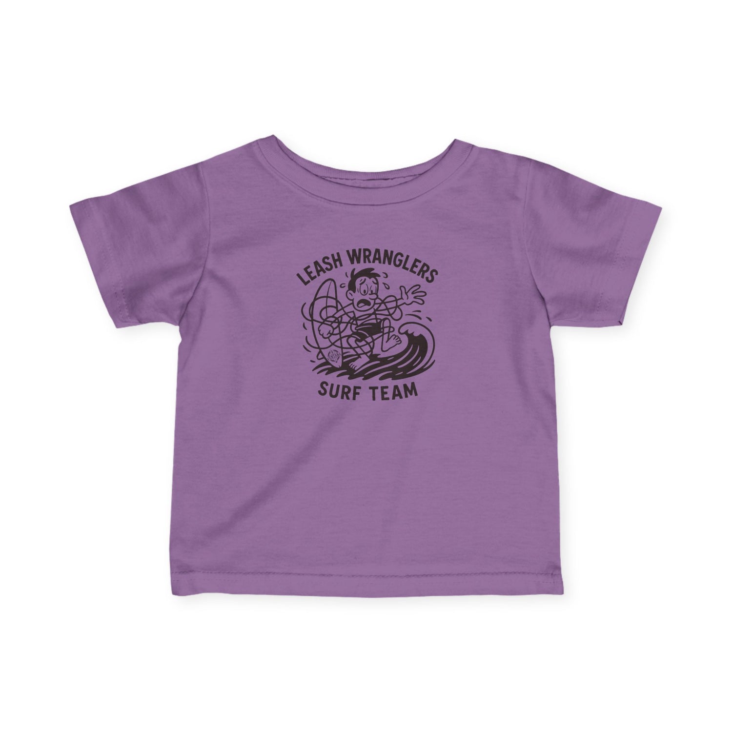 Leash Wranglers Surf Team - Infant 100% Cotton T-Shirt