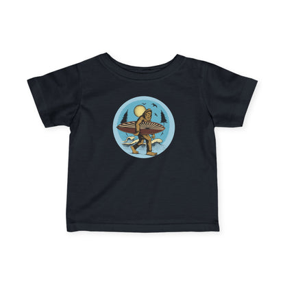 Ventana Surfsquatch by Thiago Bianchini - Infant 100% Cotton T-Shirt