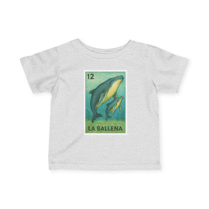 Whale Lotería - Infant 100% Cotton T-Shirt (La Ballena)