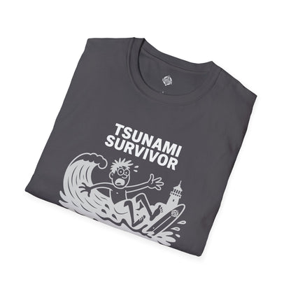 Tsunami Survivor Unisex - Soft Style U.S. Cotton T-Shirt
