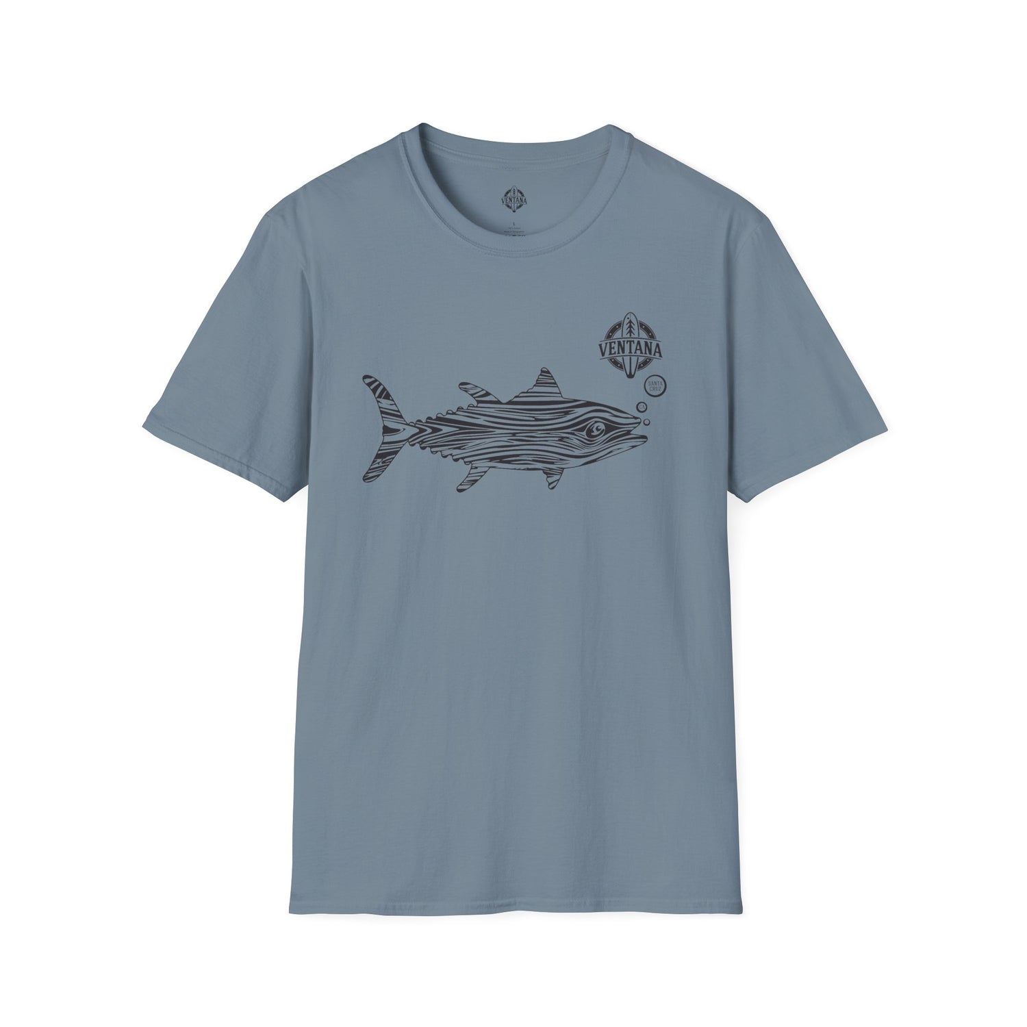 Ventana Wooden Tuna Unisex - Soft Style U.S. Cotton T-Shirt