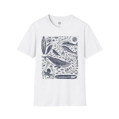 Ventana Marine Life by Lili Arnold Unisex - Soft Style U.S. Cotton T-Shirt