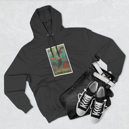 Kelp Forest Lotería Unisex - Pull-Over Cotton Blend Fleece Hoodie (El Bosque de Algas)
