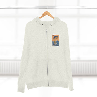 Dorado Lotería Unisex - Zip Cotton Blend Fleece Hoodie (El Dorado)
