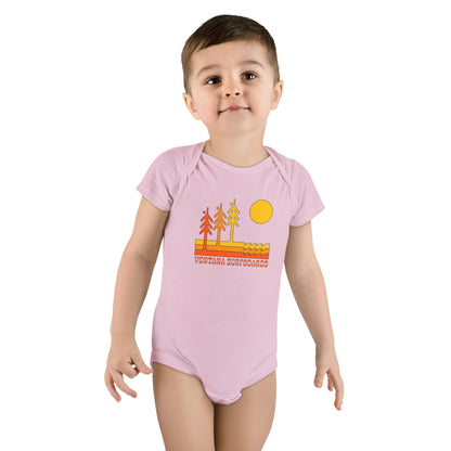 Ventana Circa 78 - Baby Short Sleeve 100% Cotton Onesie